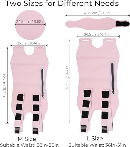 Miniatura 7 de Paquete de 4 envolturas de aceite de ricino de tamaño grande, envoltura de compresa de aceite de ricino reutilizable, paquete de franela de algodón