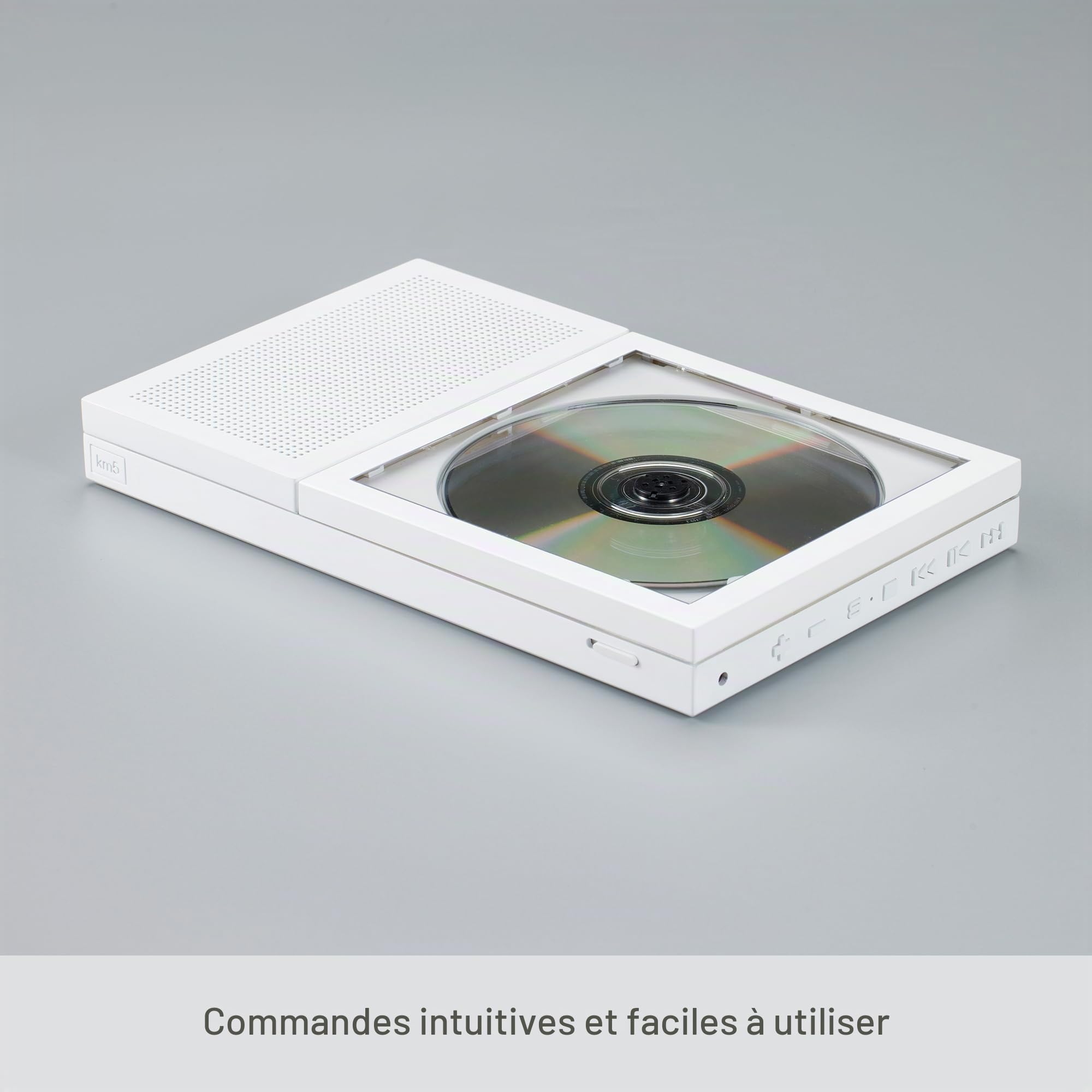 Lecteur CD Bluetooth Instant Disk Audio CP2 (Noir)