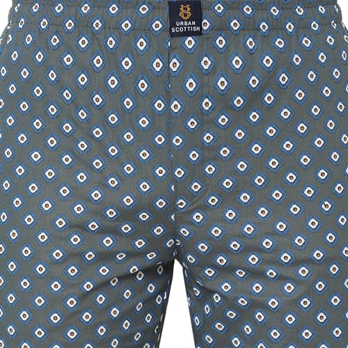 Image of Urban Scottish 100% Comfortable Men's Lounge Pants, Leisure-Wear Withn Elastic Waist-Band & Regular Fit, Machine Washable Stayt Home Clothing, Expert Craftsmanship Featuring Plush to The Touch Feel