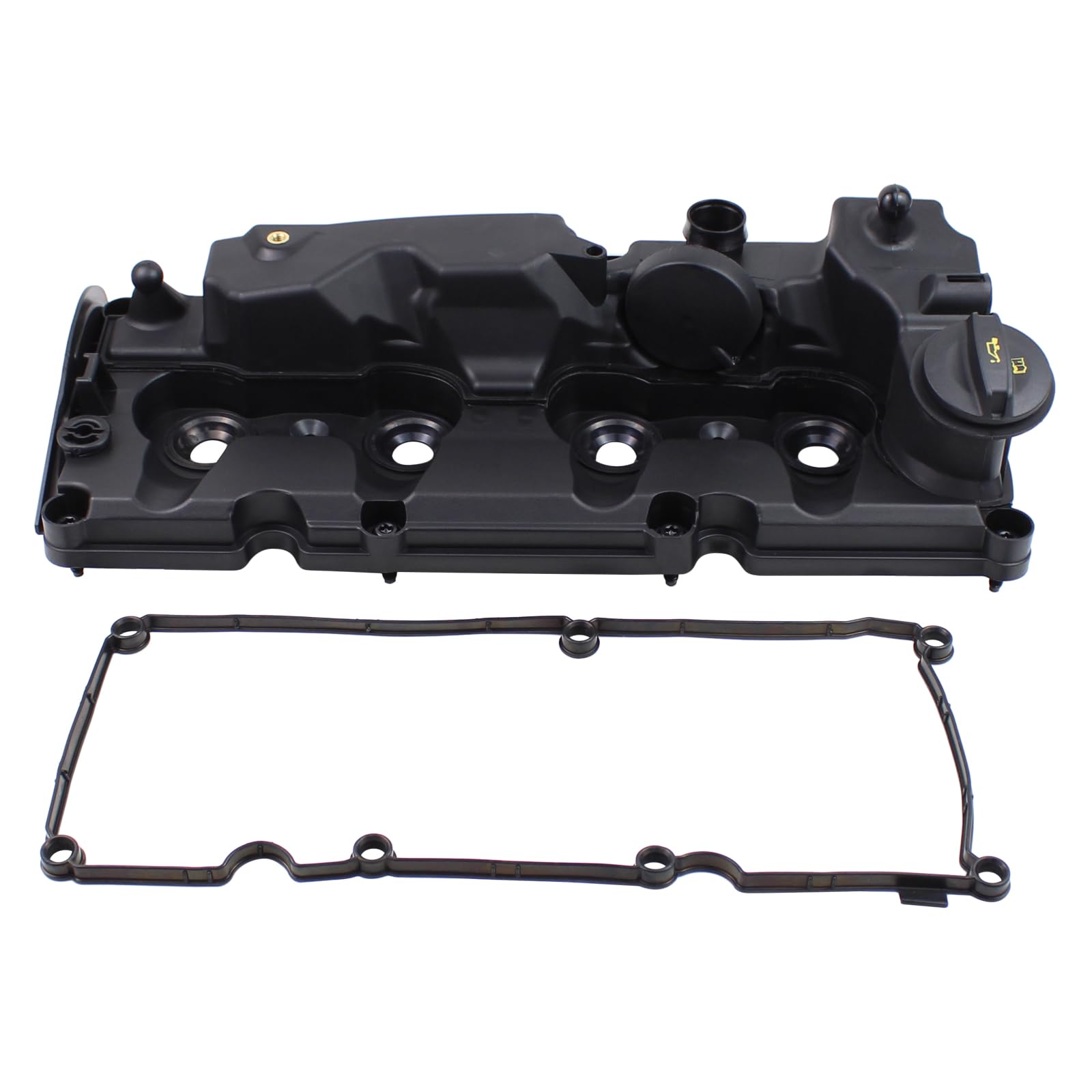 Couvercle de soupape culasse pour Au-di A3 8V Q2 TT Se-at Ateca Leon 5F Skoda Ko-diaq Superb Octa-via MK3 MK4 V-W Caddy MK4 Golf MK6 MK7 Pa-ssat B8 Ti-guan Tou-ran 1.6 2.0 TDI 11.2009-On. wards