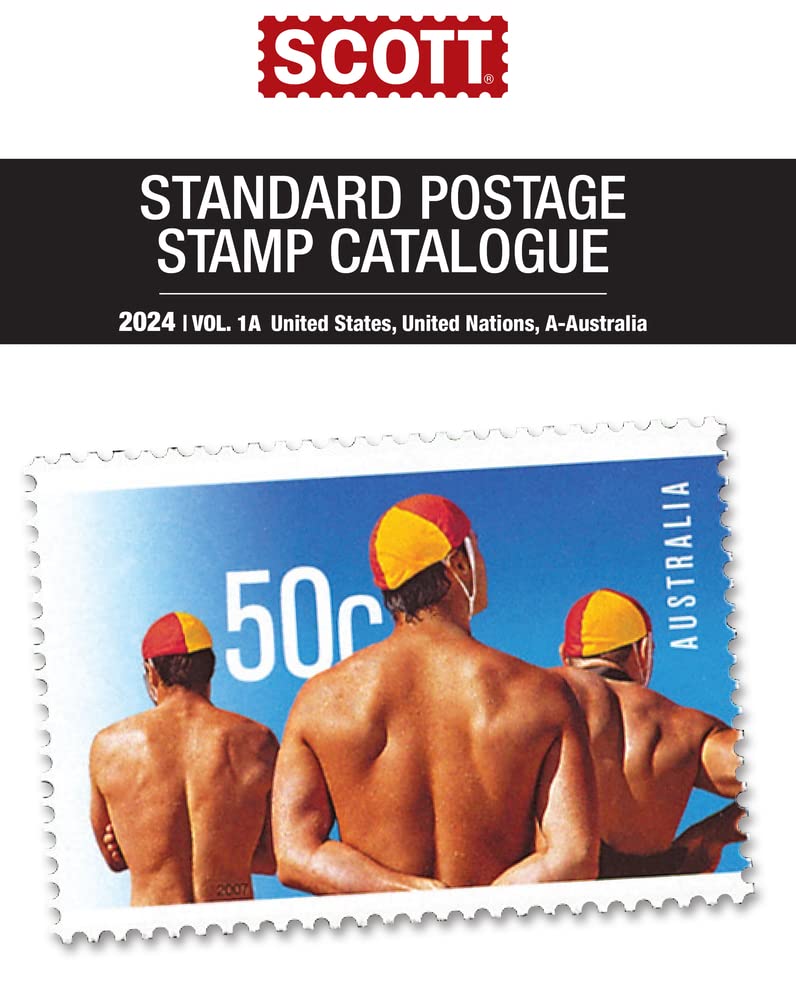 2024 Scott Stamp Postage Catalogue Volume 1 Cover Us, Un, Countries A