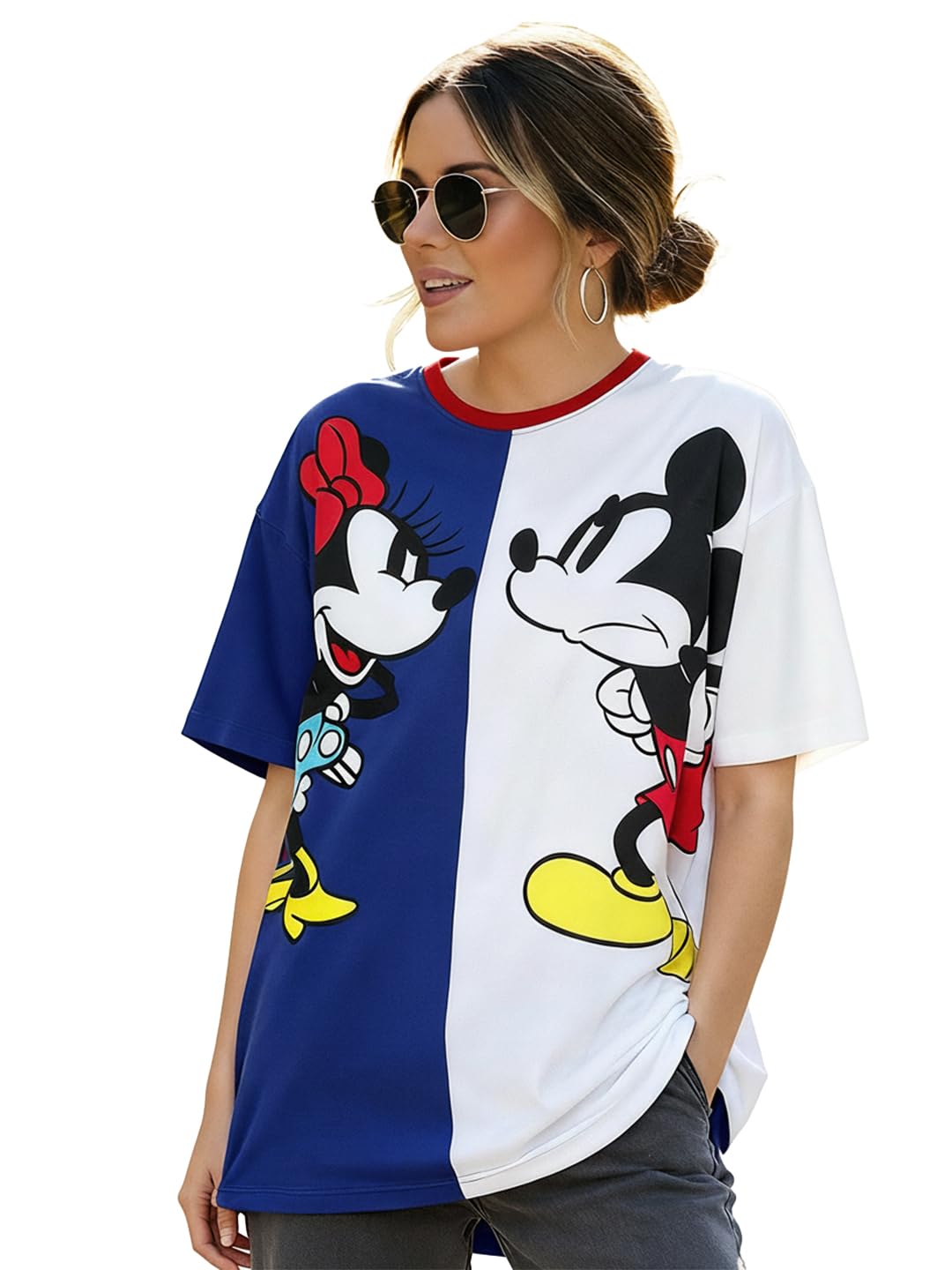 bewakoof Men's Printed 100% Cotton T-Shirt - Regular Fit, Round Neck, Half Sleeves-picture-10
