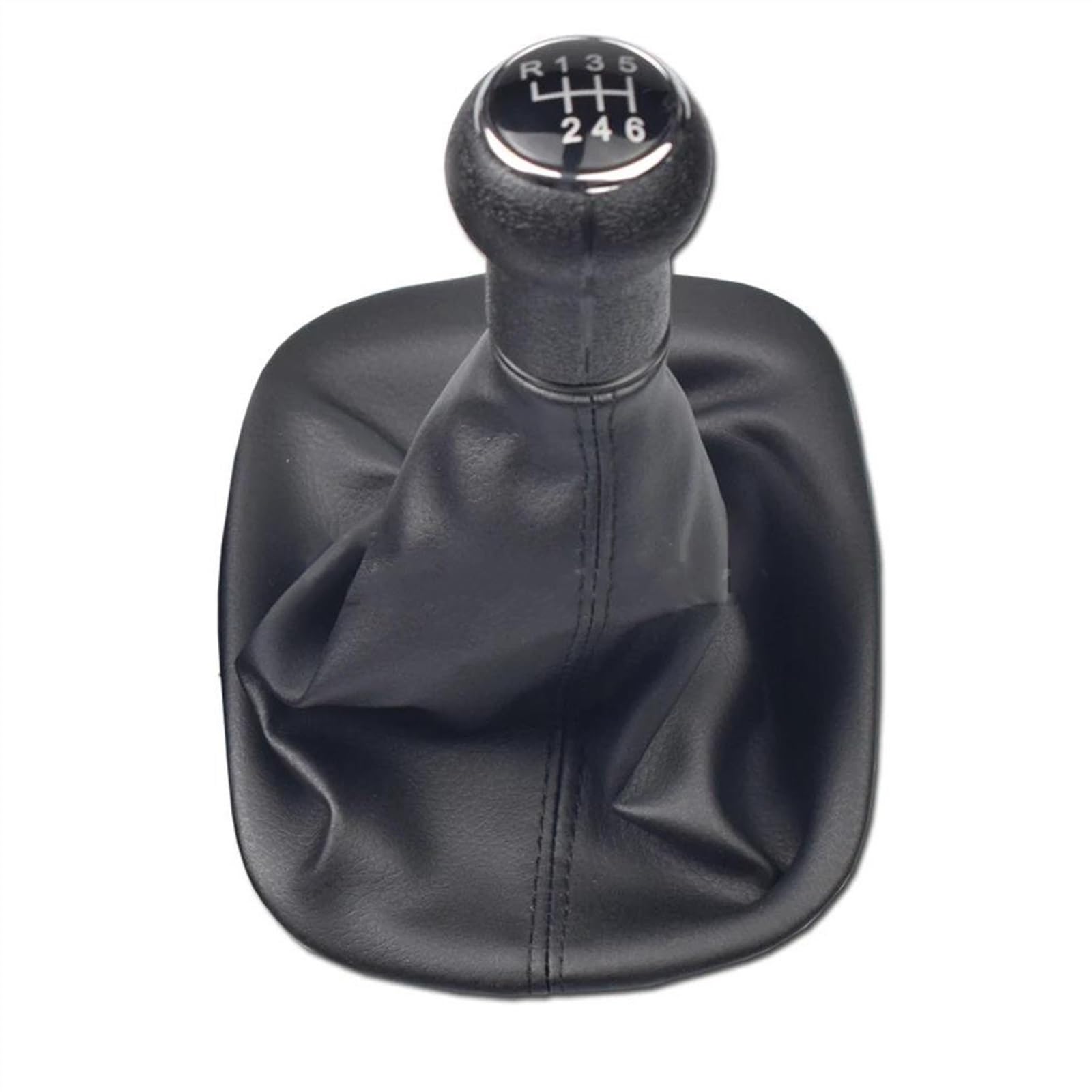 Cavinbdz 6 Speed Black Manual 5/6 Speed Car Gear Shift Knob Gaiter Boot Case Collar Gear Shift Knob For Vw For Passat B5 B5.5 1997-2005