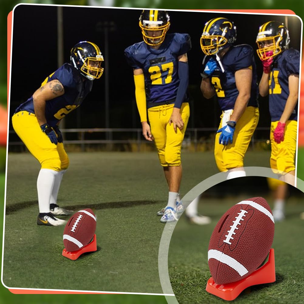 NBEADS Supporto per Pallone da Calcio Football Americano con Tee da Calcio Rugby