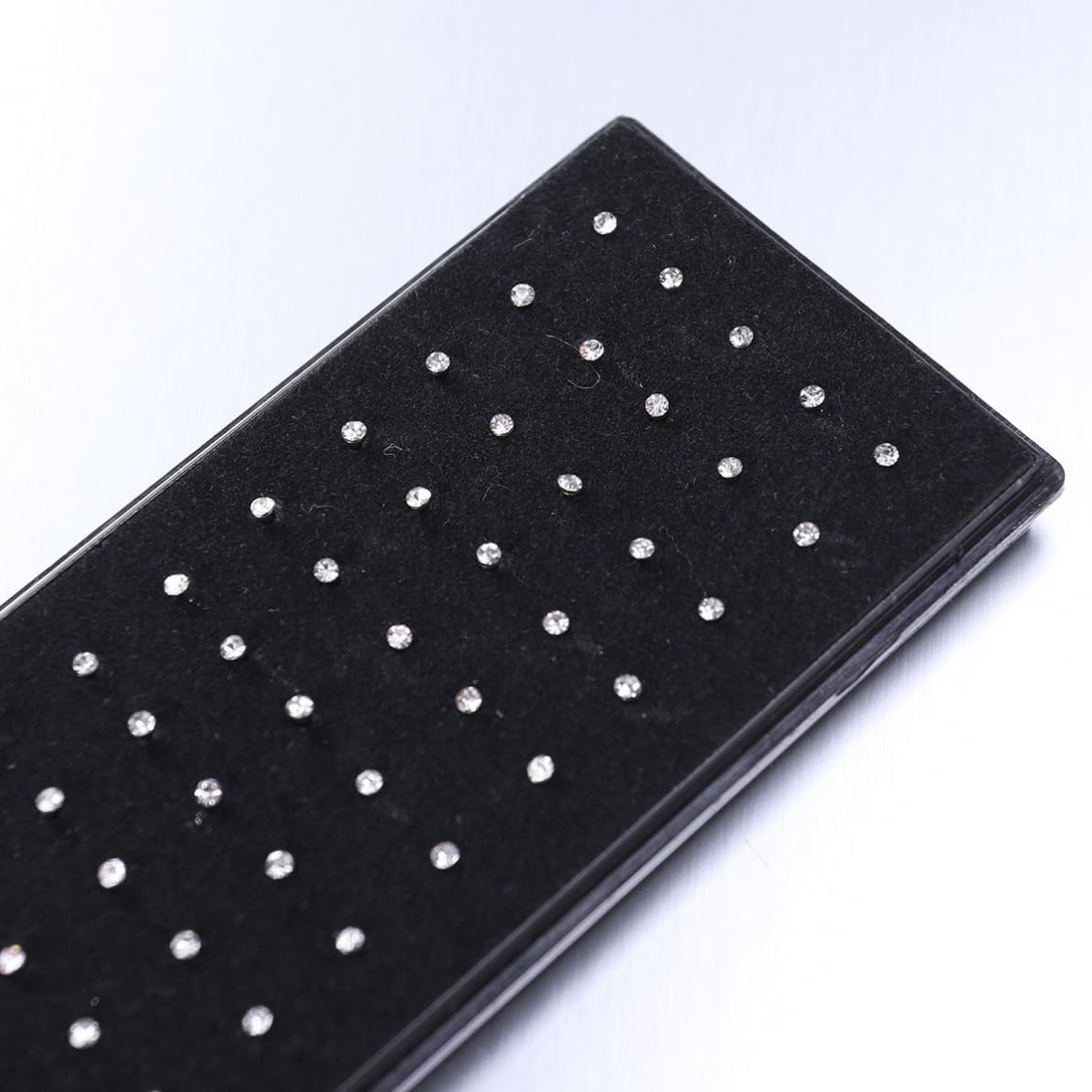 Crystal Rhinestone Nose Piercing Jewelry 60pcs Stainless Steel