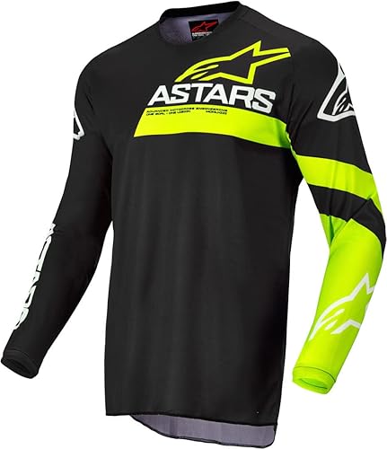 Alpinestars Fluid Chaser Jersey NegroAmarillo Fluo Xl (3762422-155-XL)