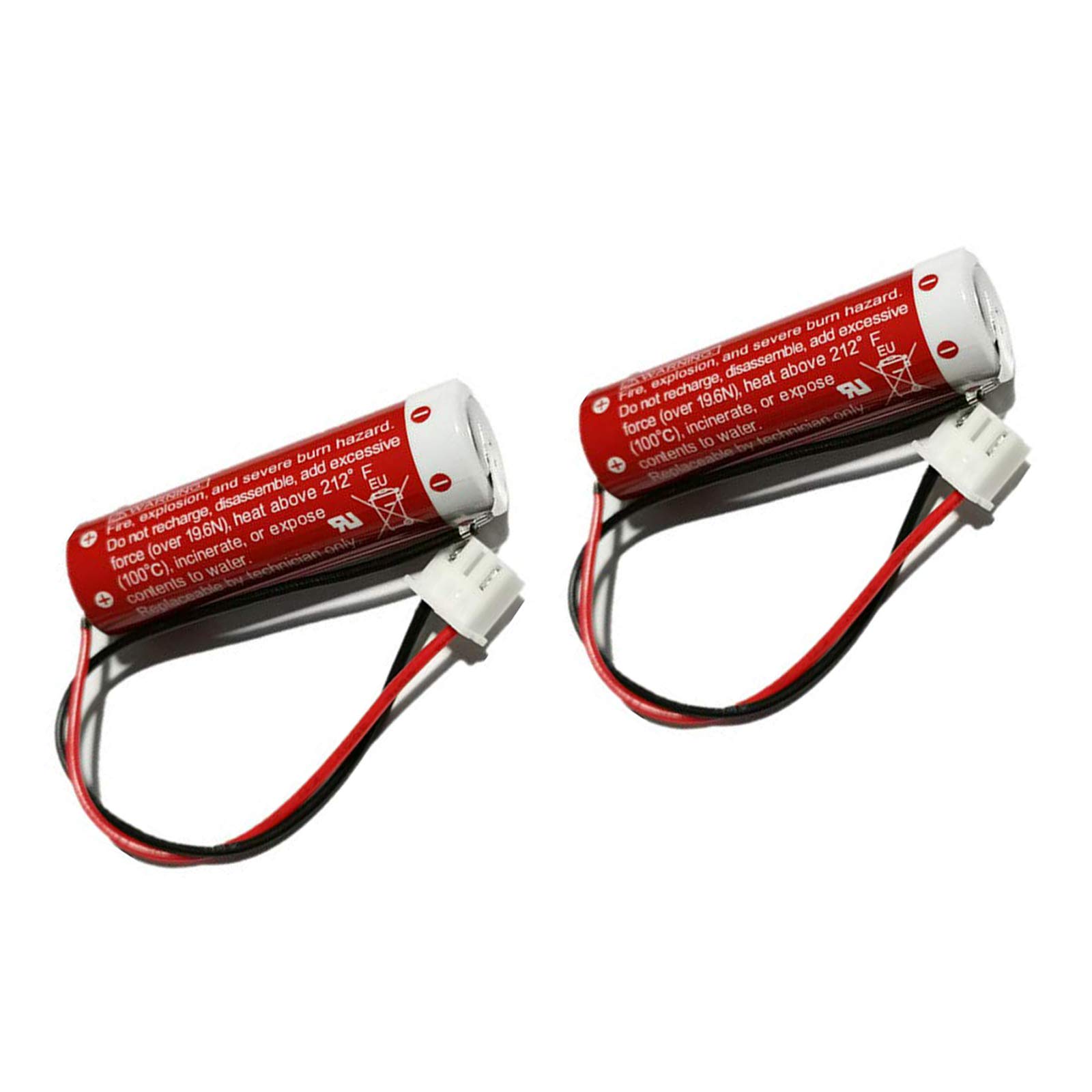 Batteria ER6C AA 3.6V - Compatibile Mitsubishi FX2N-128MR, FX1N PLC, MAXELL F2-40BL - Foto 14