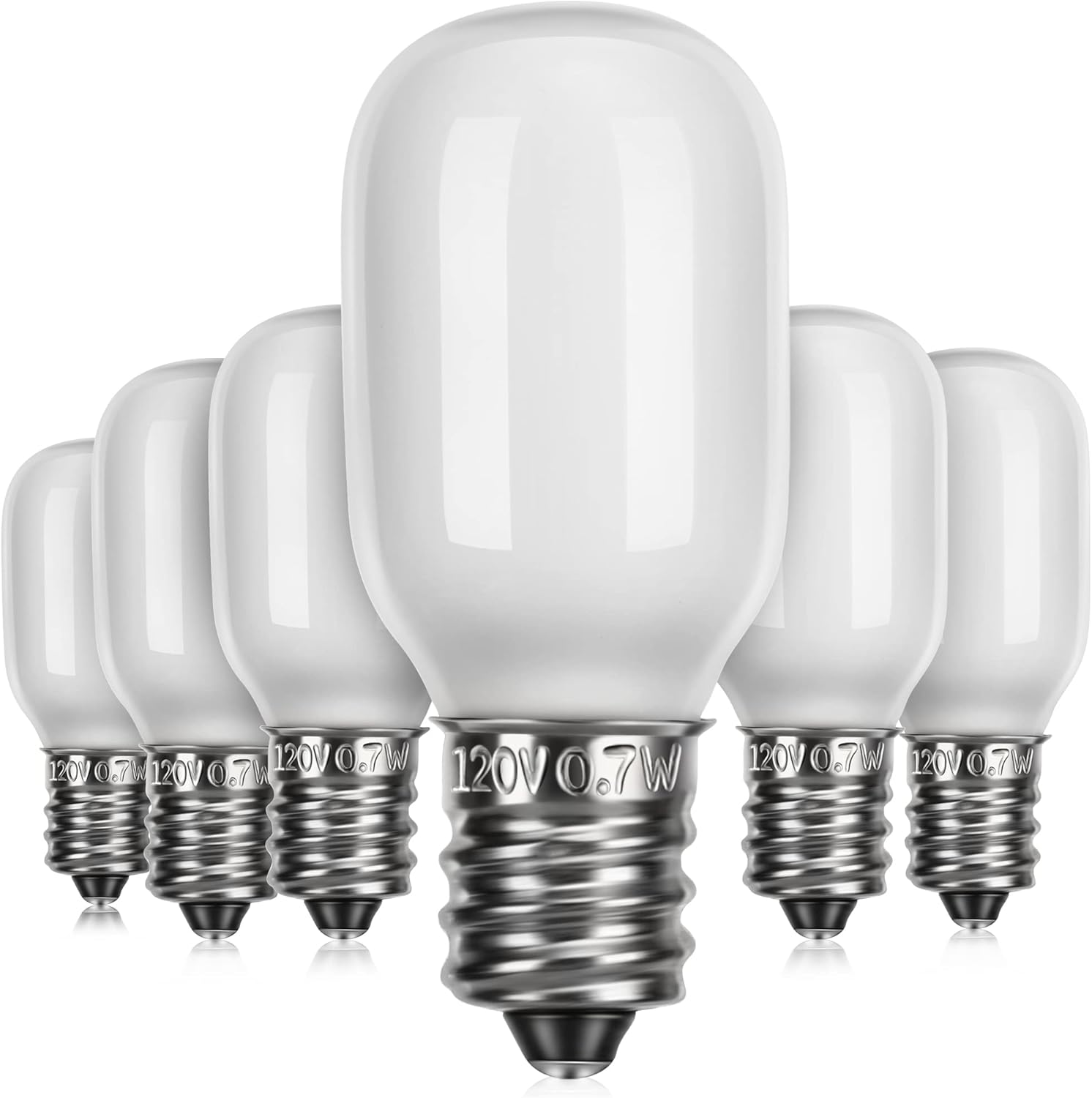 Meonum Christmas Village Replacement Light Bulbs, E12 Candelabra Base