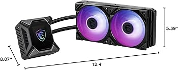 Amazon.com: MSI MPG CoreLiquid K240 - AIO CPU Liquid Cooler - 2.4