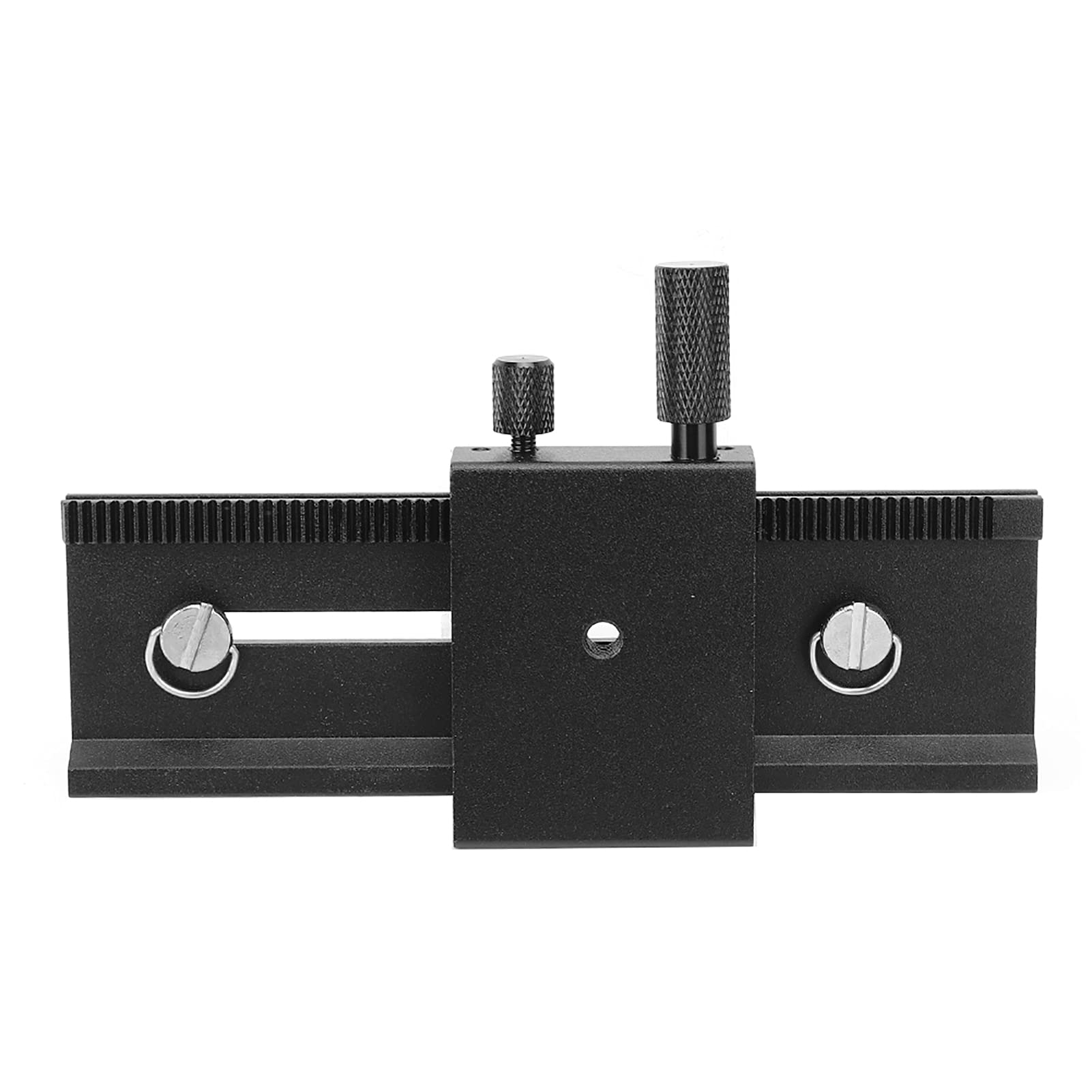 11cm Glissière sur Rail pour caméra avec vis de Montage Universelle 1/4 po pour appareils Photo DSLR, glissière sur Rail pour Prise de Vue avec Mise au Point de Haute précision, Noir