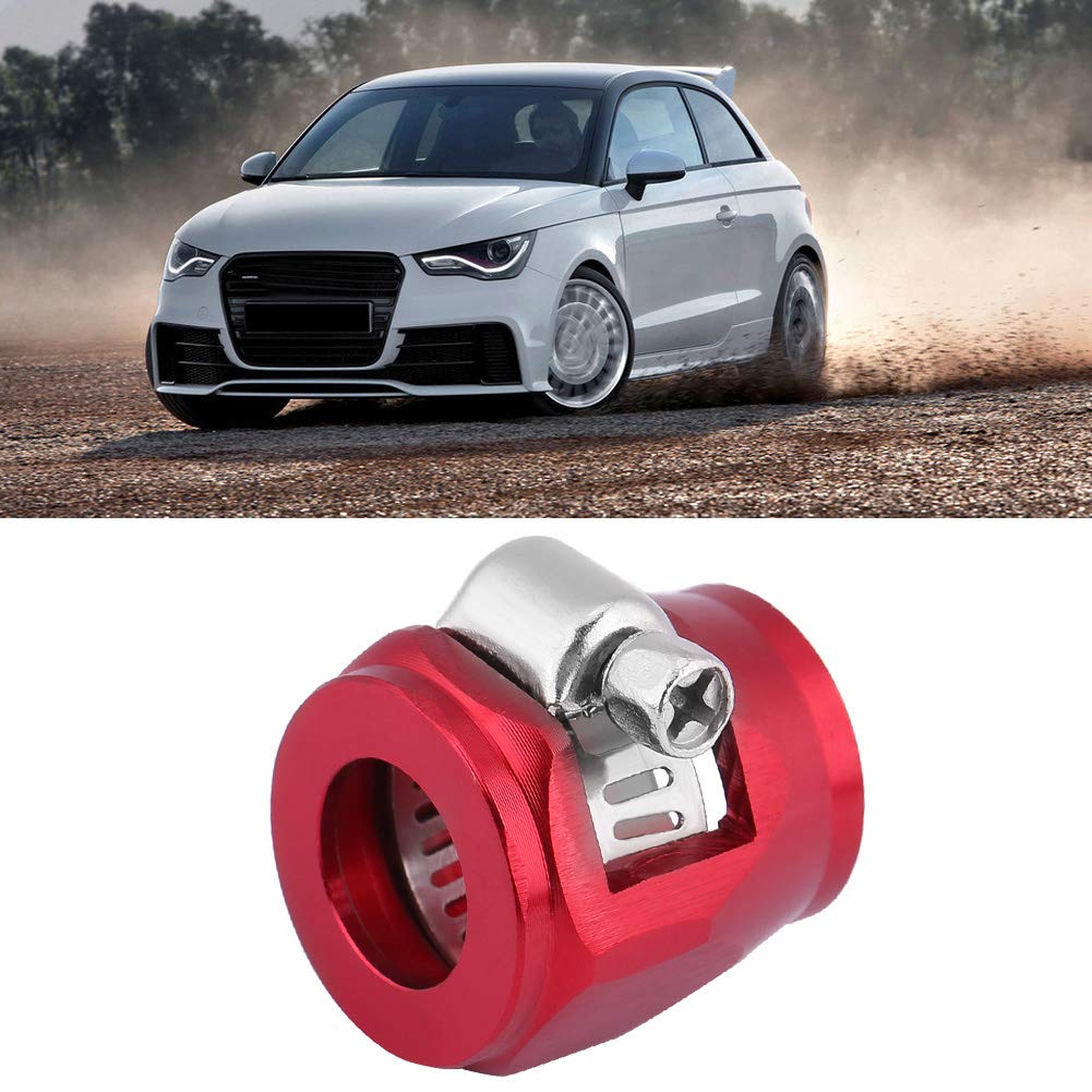 Collier Serrage Tuyau Collier De Serrage Carburant AN10 - Rouge - Aluminium - Pour Tuyaux Huile/eau/air Tuyau Carburant