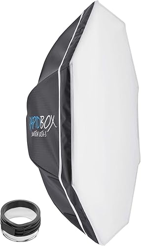 Westcott Interruptor de caja rápida Octa-S con inserto Profoto, estudio de fotografía portátil y paquete de softbox Octabox On Location