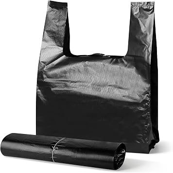 Adult Diaper Disposal Bags, Extra Thick, Black, Small 100 Count