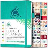 Clever Fox Budget Planner - Expense Tracker Notebook. Monthly Budgeting Journal, Finance Planner & Accounts Book to Take Control of Your Money. Undated - Start Anytime. A5 Size Aquamarine Hardcover