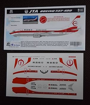 Amazon.co.jp: 【国内非発売1/144】8Aデカール ボーイングB737