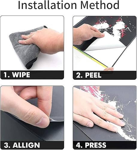 Vista 5 de PS5 Skin - Disc Edition Accesorios para consola y controlador Funda Skins PS5 Controller Skin Gift ps5 Skins para consola Set completo Rojo y Negro