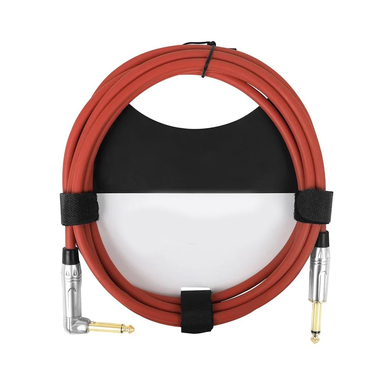 Akustikgitarrenkabel 3 Meter Langes Rotes Audiokabel Für E-Gitarre Bass-Rauschunterdrückung Zubehör Für Saiteninstrumente