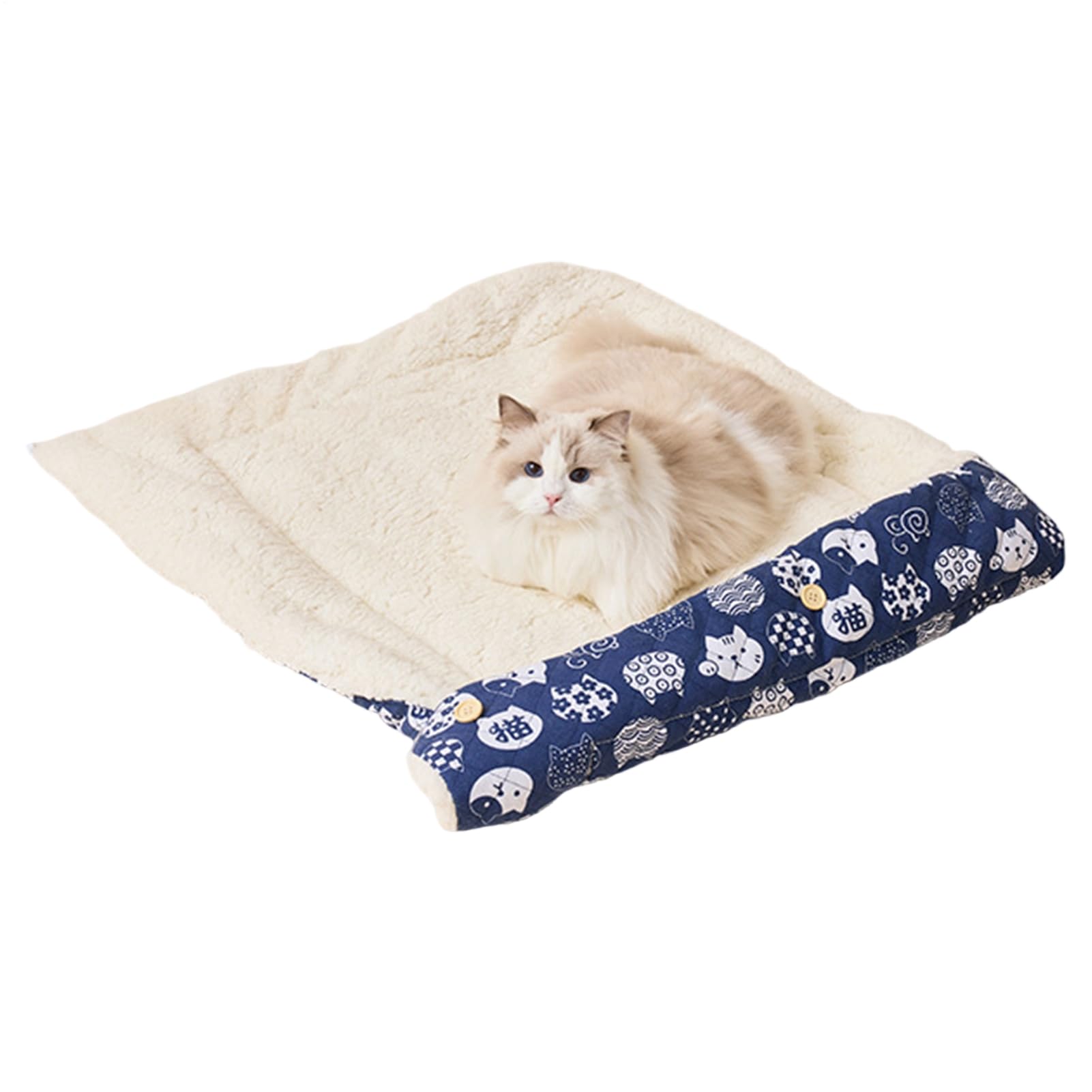 Saco de dormir térmico para gatos ideal para el salón o balcón