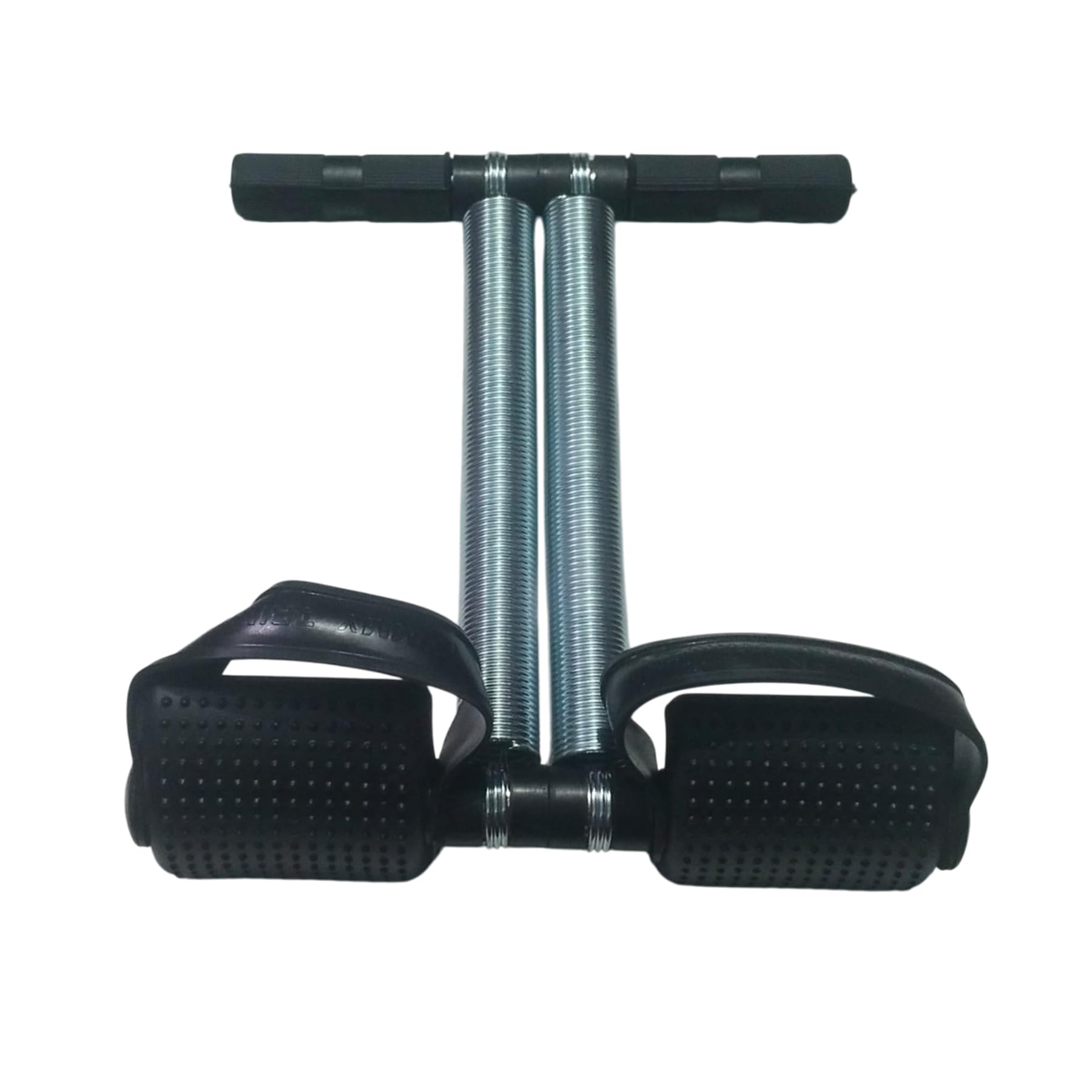 INDIA ENTERPRISES HUB Double Spring Tummy Trimmer | Abdominal Exercise Equipment | Non-Slip Pedals & Foam Grip Handles | Full Body Fitness Tool for Abs, Legs, Arms, Thighs Black-image-24