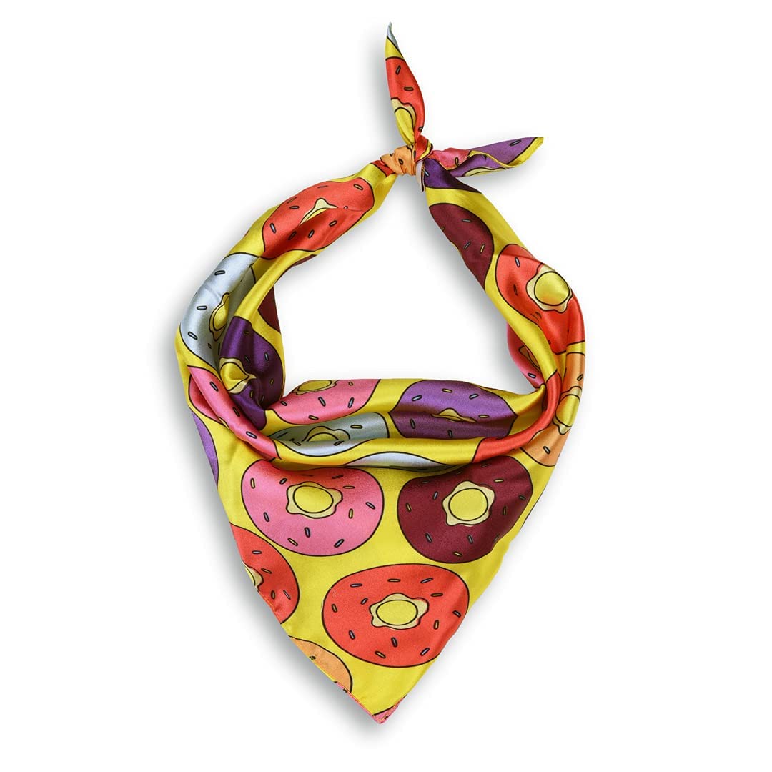 PAW LA LAND Doughnut Adjustable Dogs and Cats Bandana/Scarf Size - Large (Necks up to 22 Inches) (B09QK1XCNQ) Amazon Price History, Amazon Price Tracker