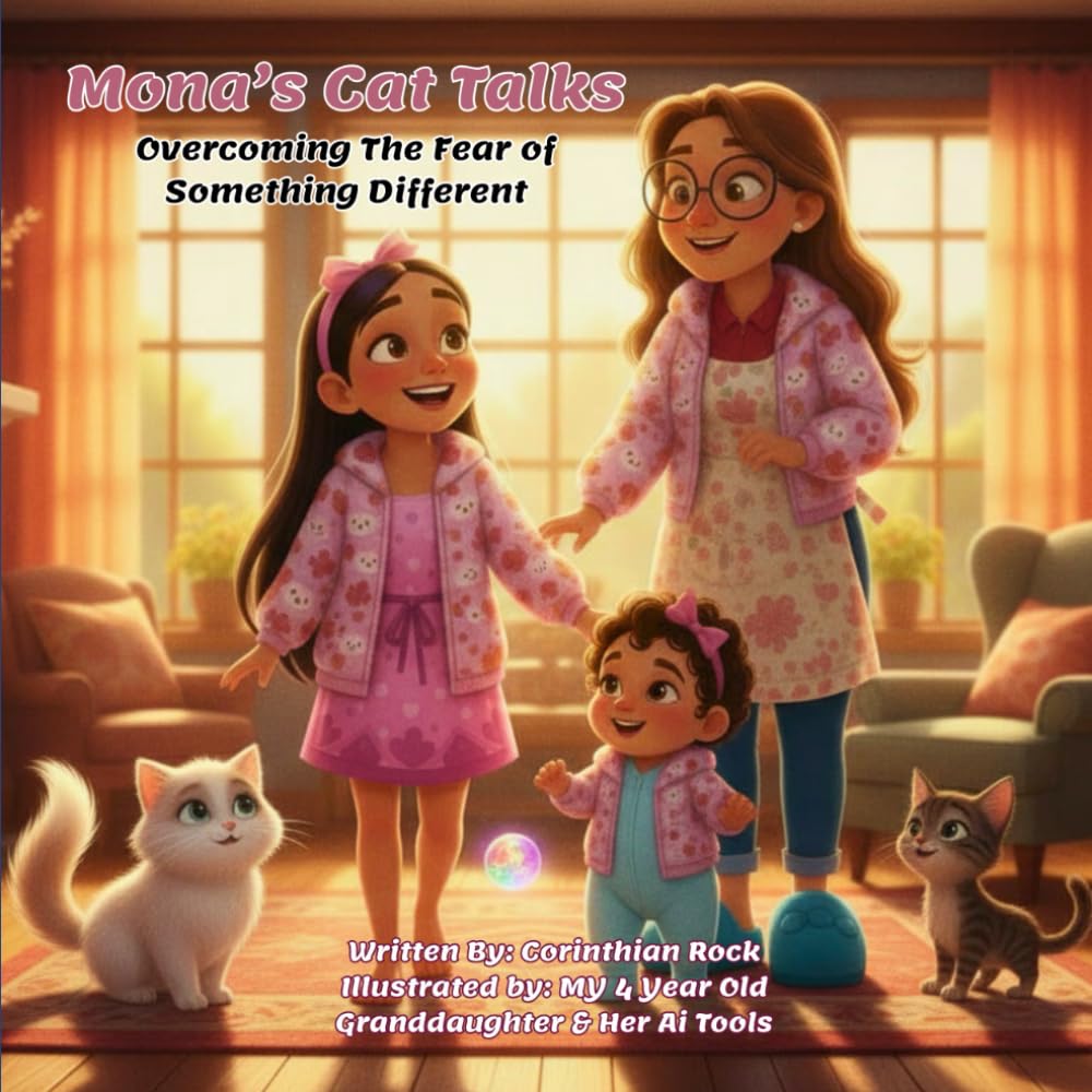 Mona’s Cat Talks: Overcoming The Fear of Something Different (Mona's Short Bedtime Stories)
