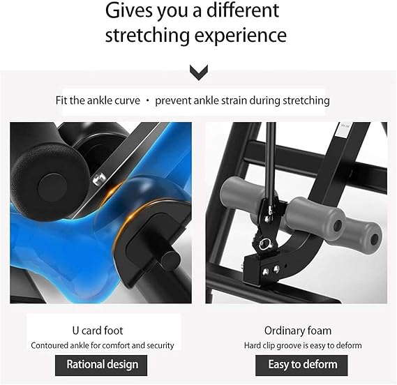 Strength Trainning Back Stretch Bench, Massage Inversion Table for Lumbar and Spine Traction, Stretching and Body Relaxation - Ultimate Back Stretch Machine Workout,001