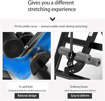 Strength Trainning Back Stretch Bench, Massage Inversion Table for Lumbar and Spine Traction, Stretching and Body Relaxation - Ultimate Back Stretch Machine Workout,001