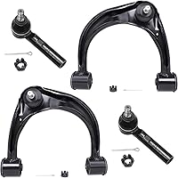 Vista 92 de Detroit Axle - Kit de brazos de control delanteros de 4 piezas para Ford Mustang Base GT 05-10 2005 2006 2007 2008 2009 2010, 2 brazos de control