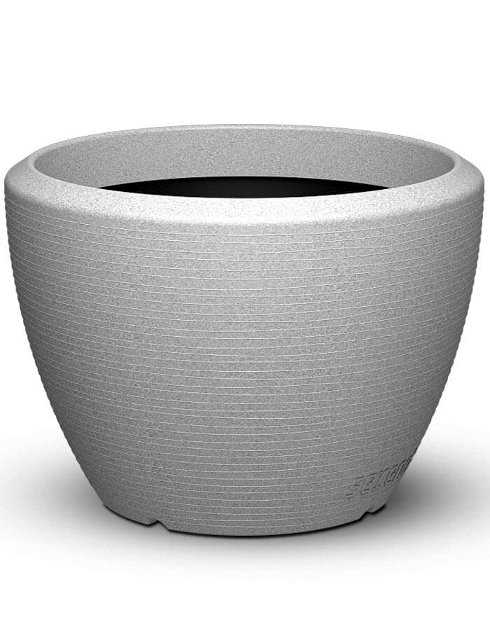 PLANTERS Bello Polymer Floor Standing Flower/Plant Pot/Container for Home, Office Decoration and Gardening (48cm x 35cm, Milano Grey) (B09RVHFD8V) Amazon Price History, Amazon Price Tracker