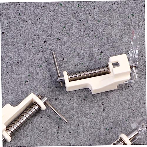 Juego 3 piezas pie prensatela plástico para máquinas de coser miniatura 2