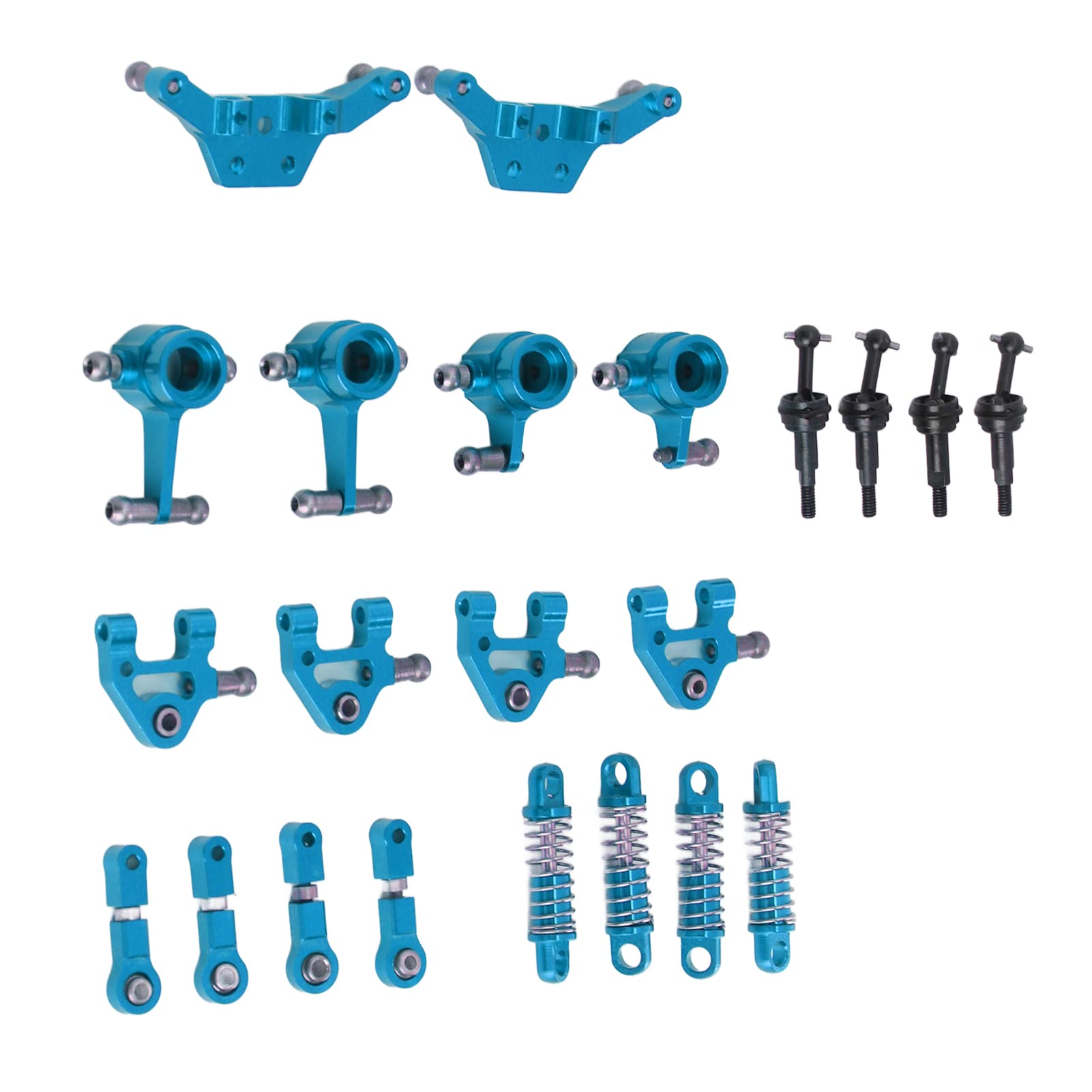 Tbest RC-Antriebswelle Aus Aluminiumlegierung – Für REMO 1/10 RC-Autos, Ca. 181 Mm Lang