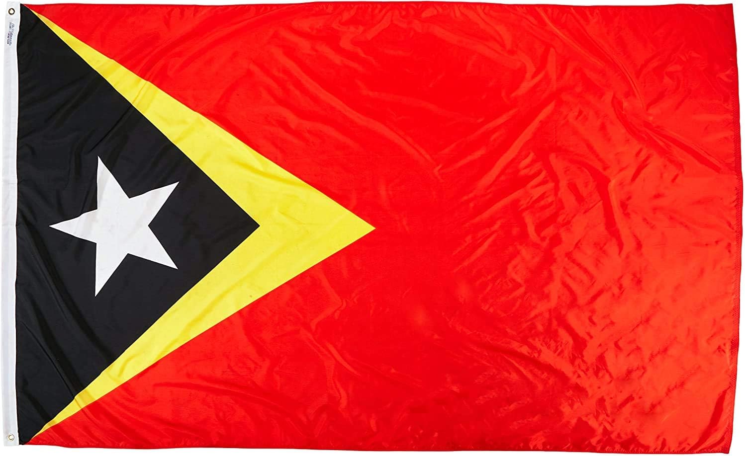 Annin Flagmakers East Timor Flag USA-Made to Official United Nations Design Specifications, 2 x 3 Feet (Model 192320)