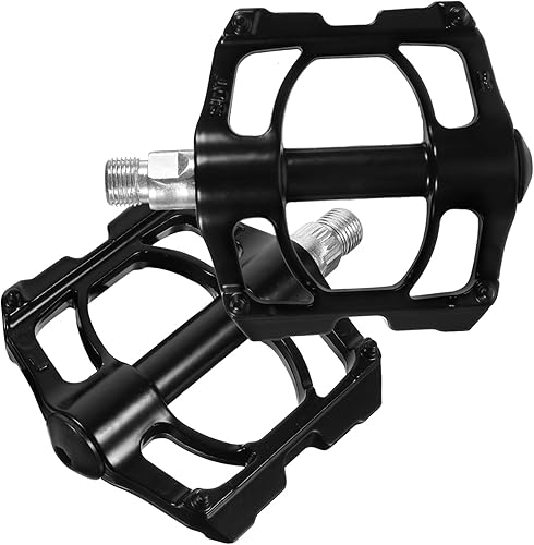 BESPORTBLE 1 Pair Universal Mountain Bike Pedals Bearing Alloy Replaceable Bike Pedals Bicycle Pedal aldult Aluminum Alloy Bicycle Pedals Metal