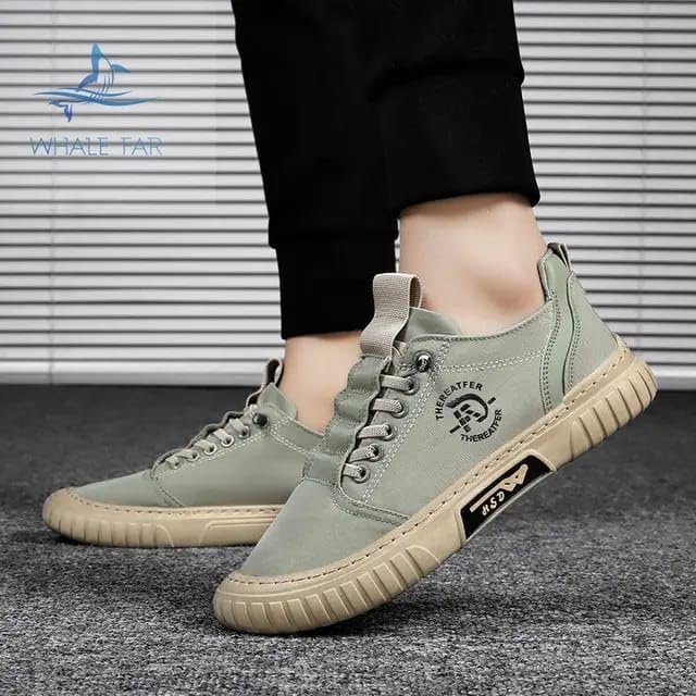 Image of Men's Casual Athletic Sneakers, Lace-up Design with Rubber Sole, Comfortable & Lightweight,Air Mesh Casual Shoes for Men,Soft Cushion Insole Casual Sneakers for Men (Multicolour)
