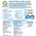 all Mighty Pacs Laundry Detergent with OXI Stain Removers and Whiteners, Free Clear, Pouch, 18 Count