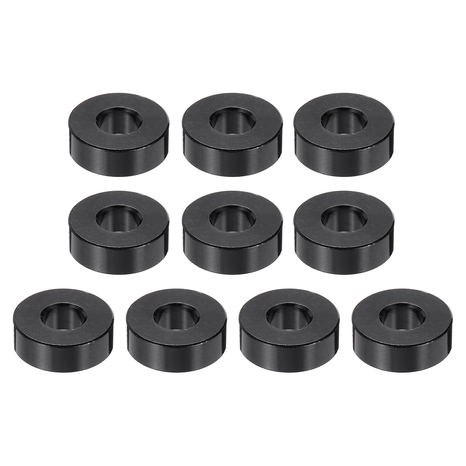 PATIKIL 10pcs M6 Aluminium Spacers, 1/4" ID x 5/8" OD Round Standoff Spacer
