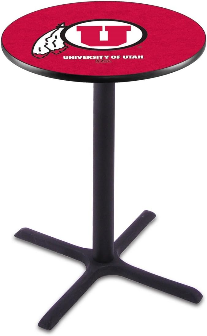 Holland Bar Stool Co. L211-42" Black Wrinkle Utah Pub Table