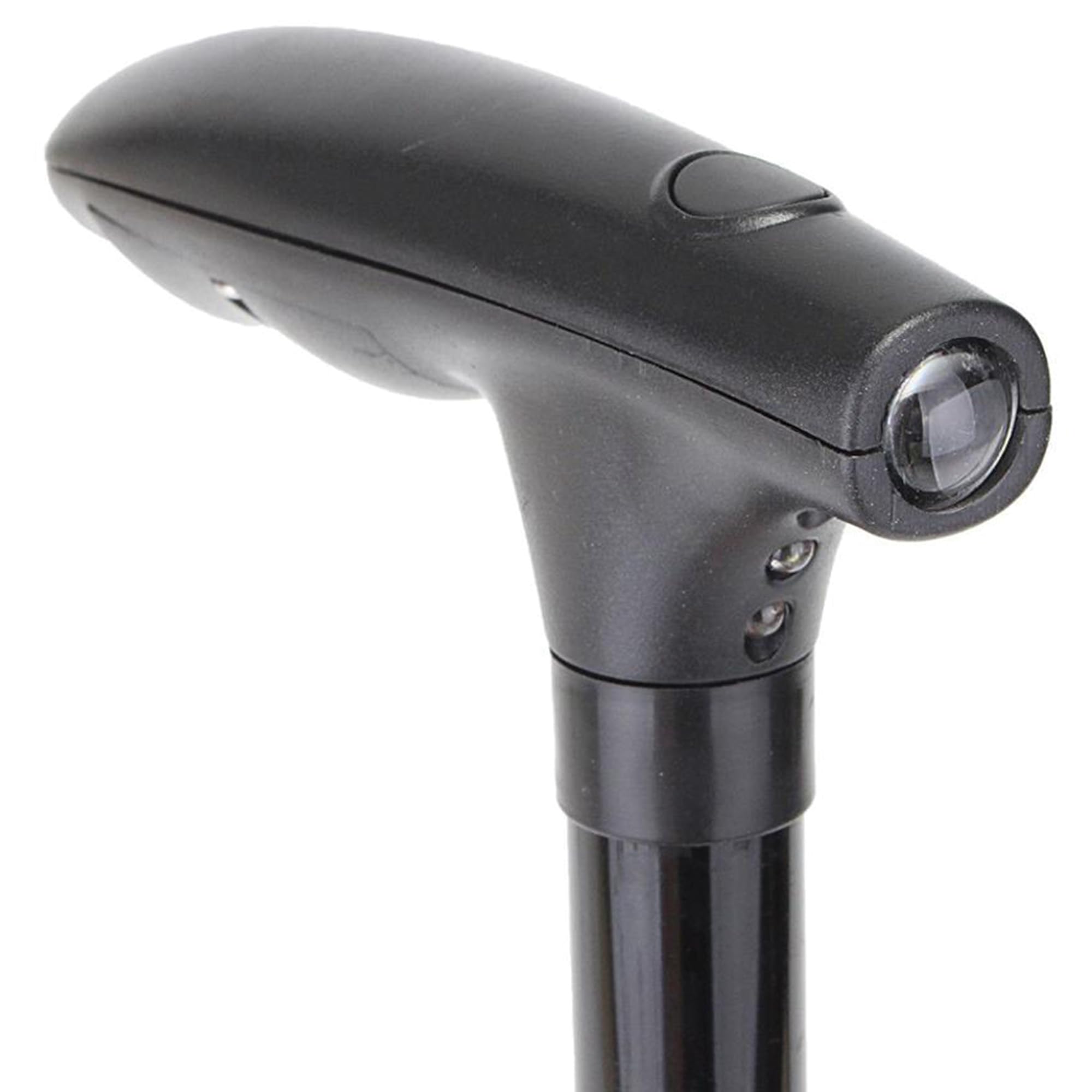 GIMA 43045 Bastone con Ventose e Luce LED, Nero