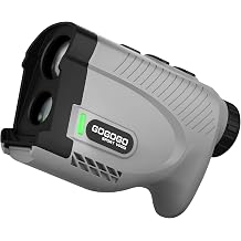 Gogogo Sport Vpro Magnetic Golf Rangefinder with Slope Switch, Red OLED