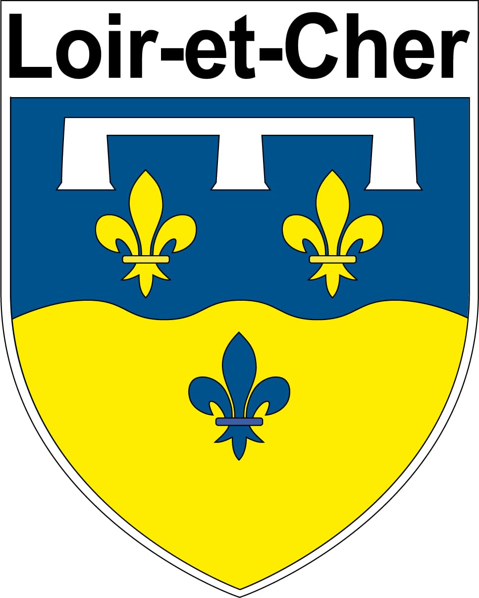 SAFIRMES 2 x Magnet Forme Blason Aimant frigo département 11 AUDE 2X