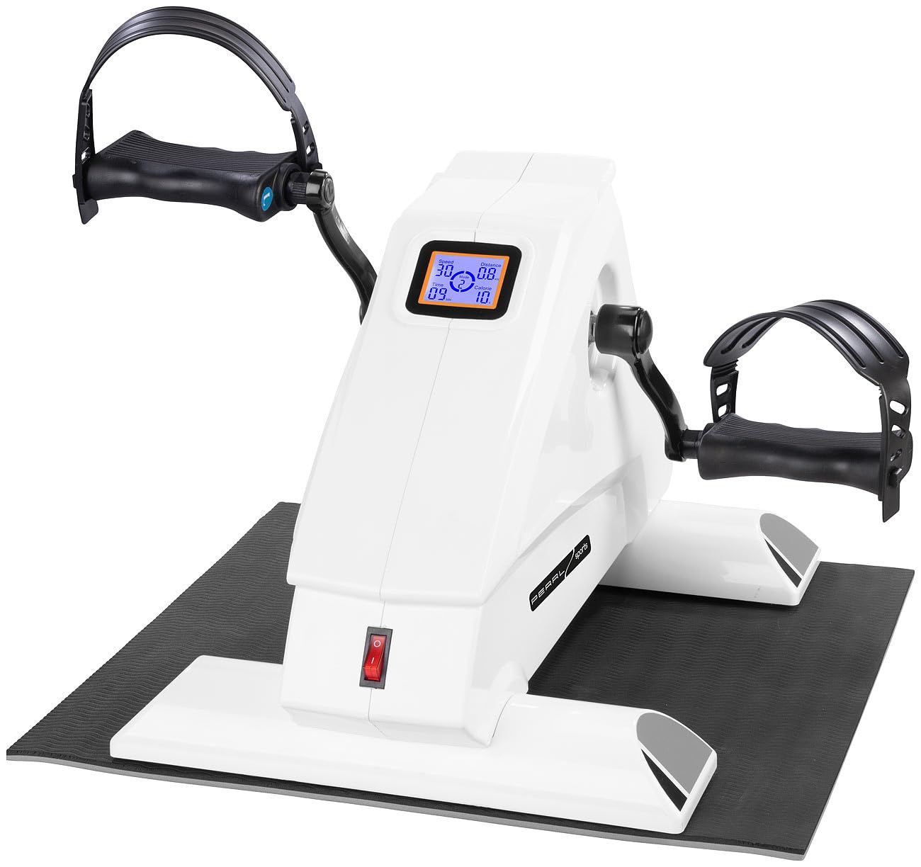 PEARL Sports Arm und Beintrainer: Digitaler Bein- und Armtrainer, Motor-Unterstützung, Fernbedienung (Beintrainer mit Motor für Senioren, Bein und Armtrainer für Senioren, Sport)