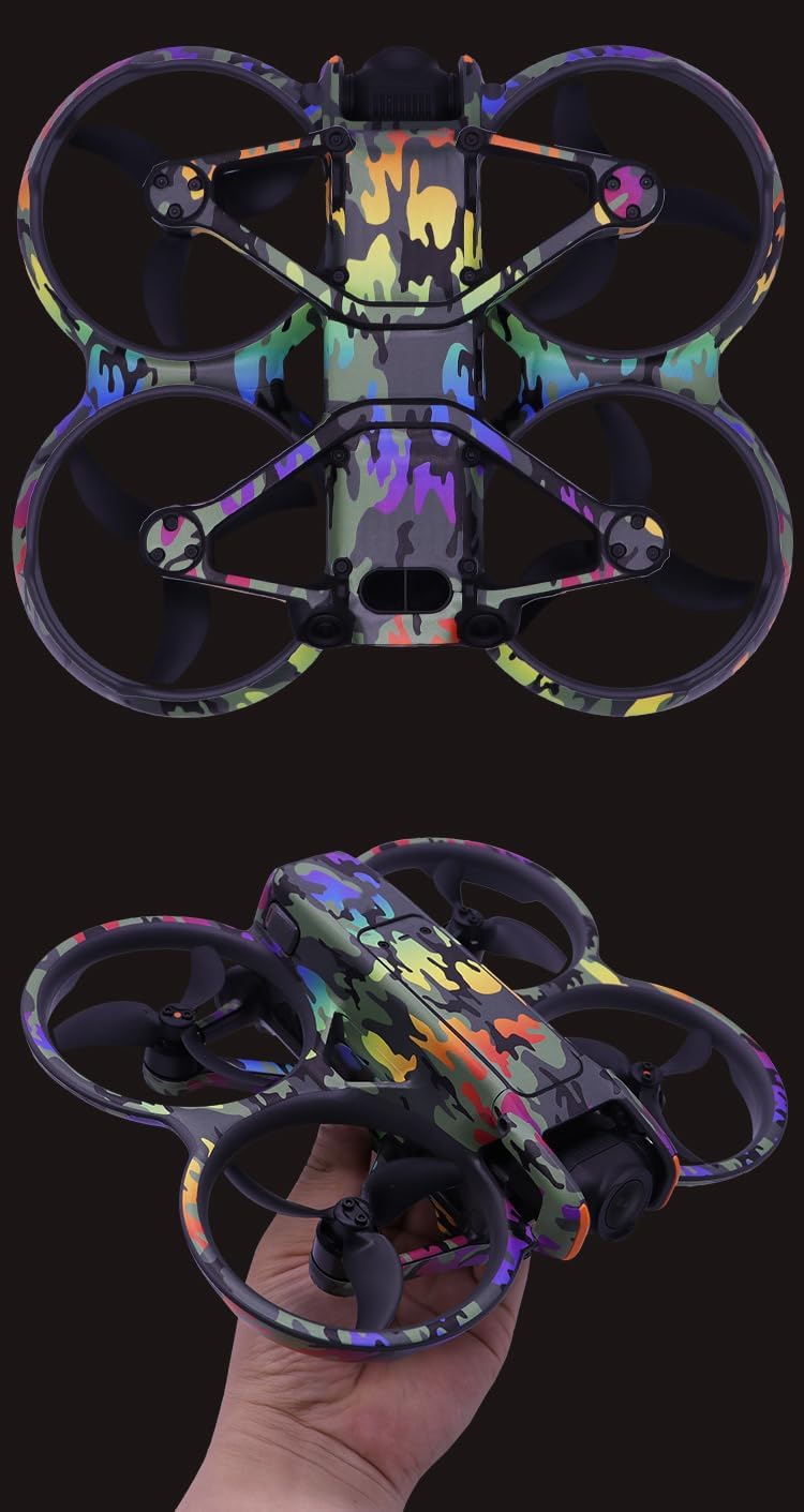 Sticker Pack, Protective Film for DJI AVATA 2 Drone with Variety of Styles, Anti-Scratch Protection(8)