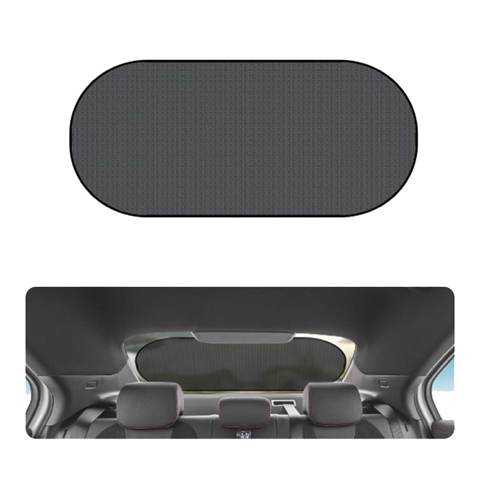 TRQCHIPS Rear Window Sun Protector for XPENG G6 XiaoPeng G6 (2023-2026), Car Rear Window Sun Shade Mesh Screen, UV Rays Protection Car Back Window Sunshade