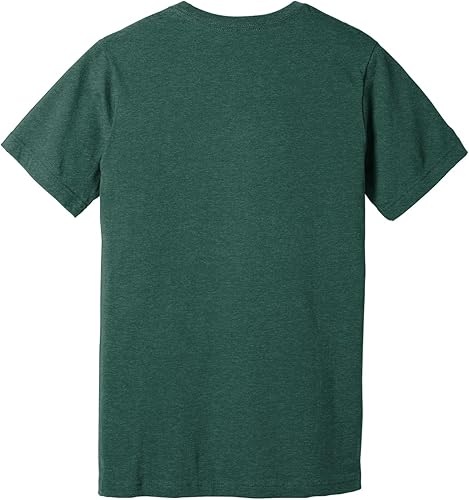 Miniatura 5 de Bella + Canvas - Camiseta unisex para adultos CVC, Verde (Heather Green), Grande