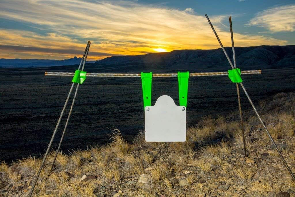 Metal Shooting Targets With Stand The Last Stand Rebar Target Stand Kit ...