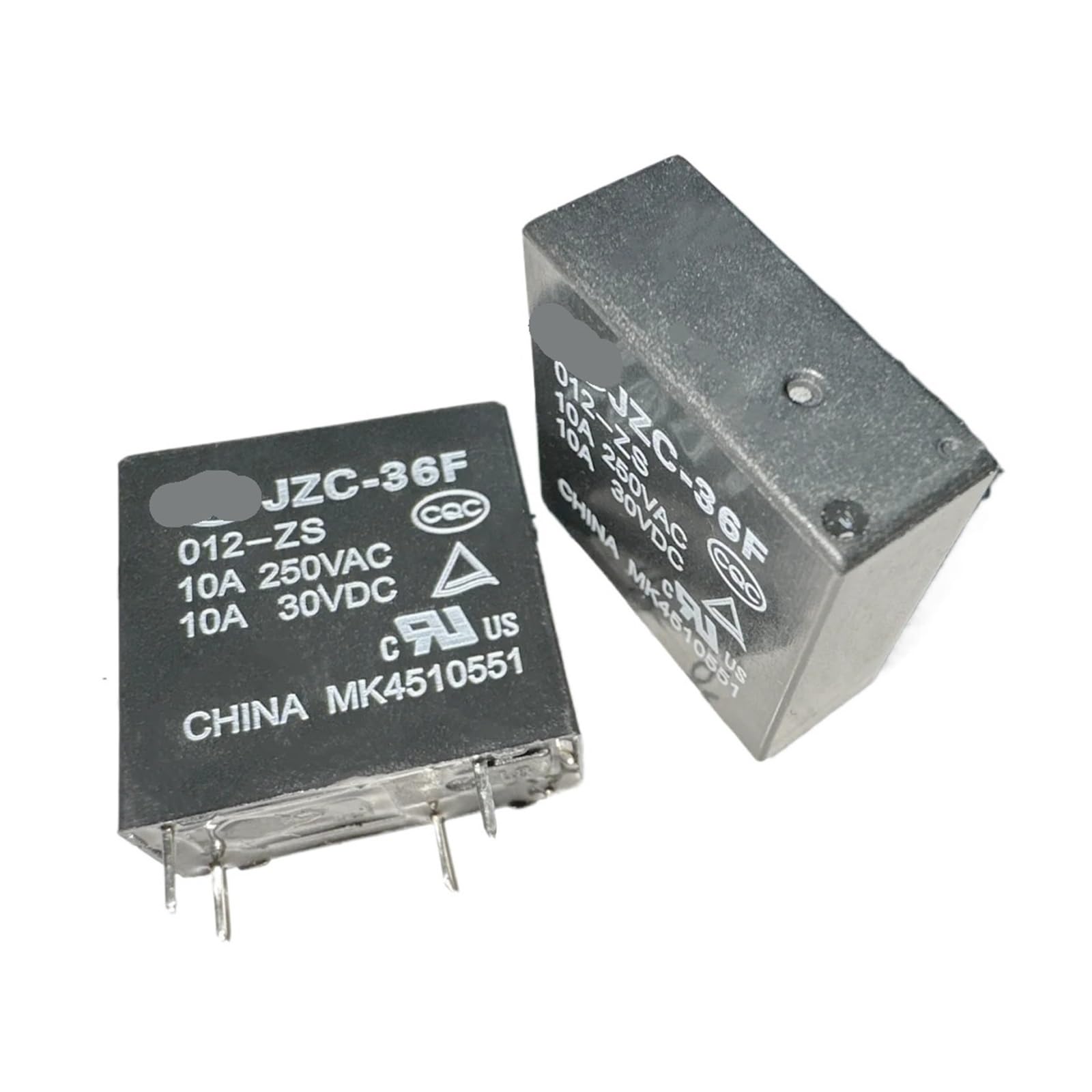 Relé JZC-36F 012-ZS de 5 pines interruptor para placas impresas de automoción 3