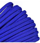 Bored Paracord - 1', 10', 25', 50', 100' Hanks & 250', 1000' Spools of Parachute 550 Cord Type II...