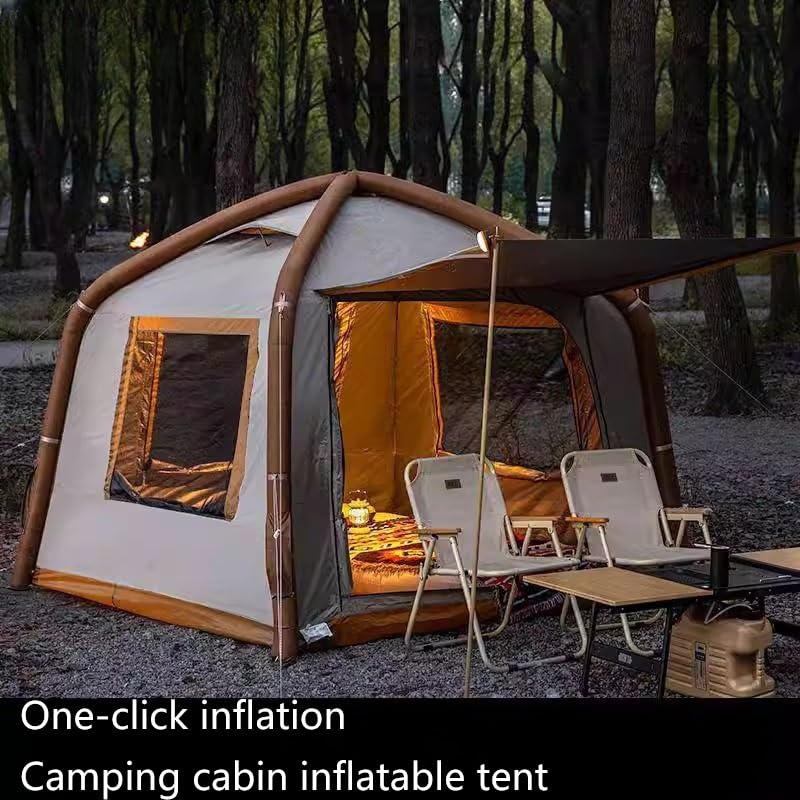 Carpa Inflable para Camping, Refugio Portátil Resistente al Agua miniatura 4