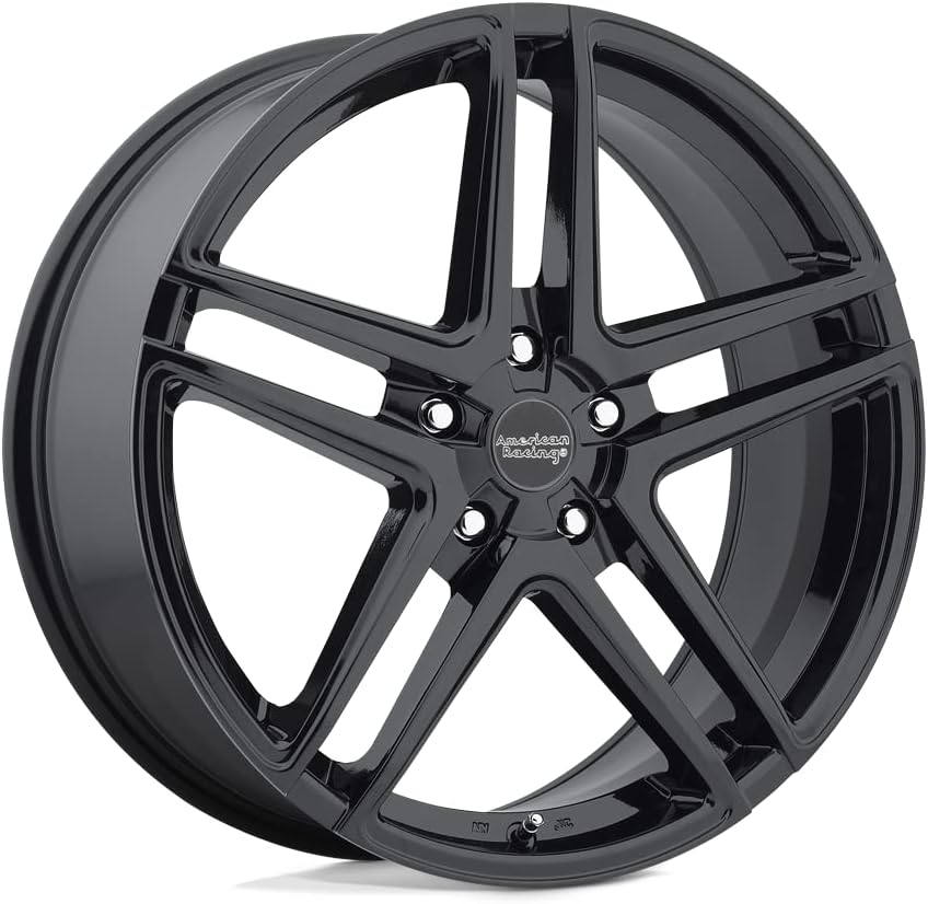 American Racing AR907 16X7 5X4.5 5.57 40mm GLOSS BLACK - AR90767012340