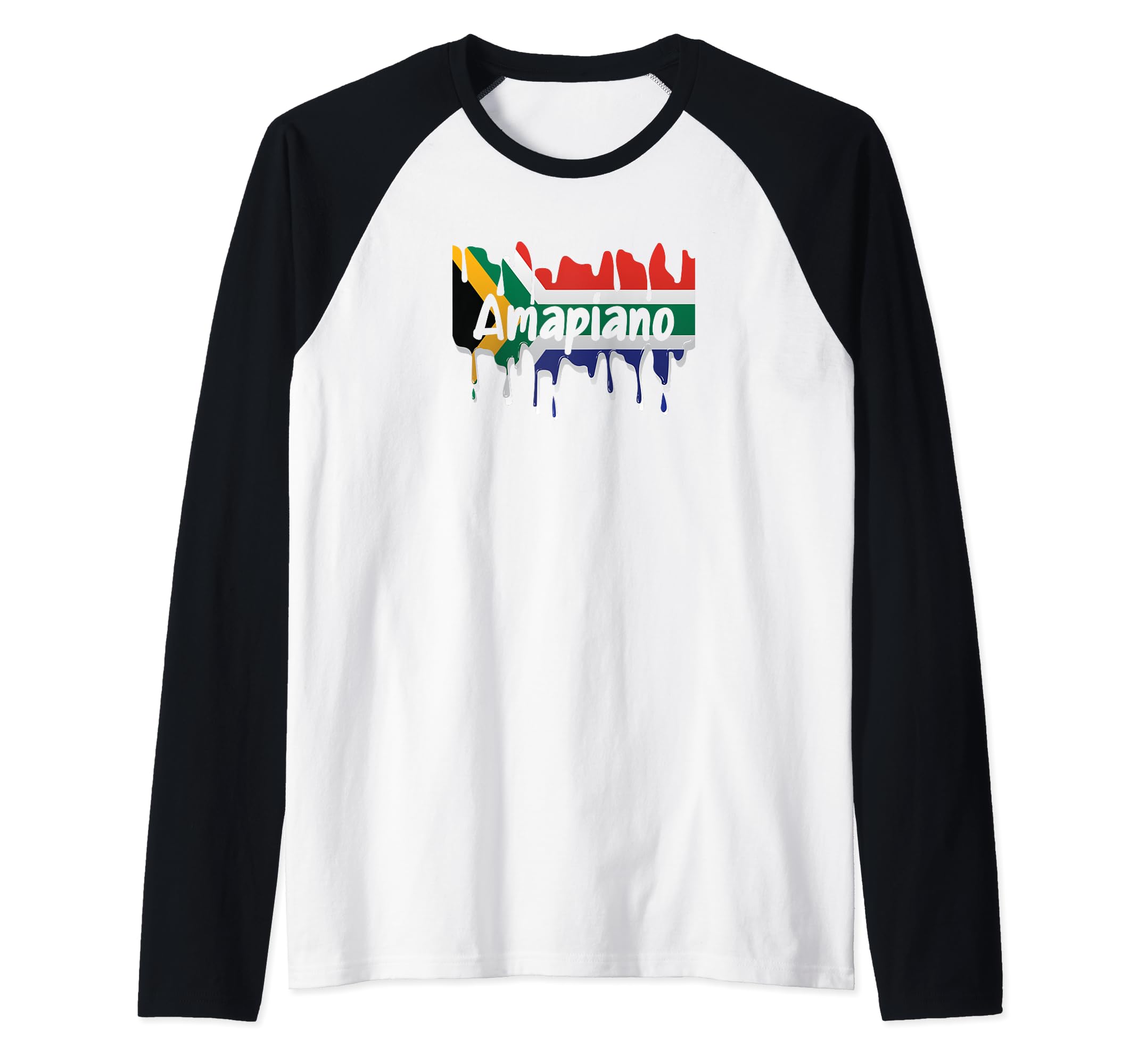 Amapiano - South Africa Raglan Baseball Tee